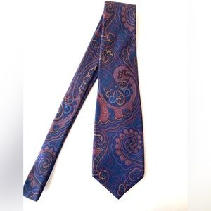 Vintage Saint Honore Mens Tie 100% Silk Handmade in Spain Great Condition